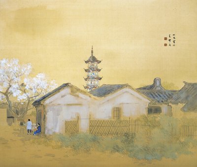 Primavera calma a Jiangnan da Takeuchi Seiho